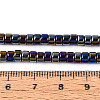 AB Color Plated Opaque Glass Beads Strands GLAA-T026-2x4mm-P01-4