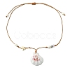 Shell Pendant Necklaces NJEW-TA00179-01-2