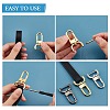 6pcs 3 colors Zinc Alloy Swivel Lobster Claw Clasps FIND-PH0008-62B-3