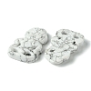 Natural Howlite Big Pendants G-G113-01C-2