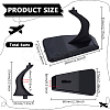 4 Bags Plastic Model Aircraft Display Stands ODIS-FG0002-07-2
