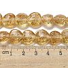 Handmade Gold Sand Lampwork Beads Strands LAMP-L079-04D-4