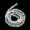Electroplate Glass Beads EGLA-L018-B-AB05-3