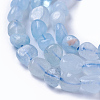 Natural Aquamarine Beads Strands G-P433-06A-4