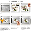 3 Sheets 3 Styles PVC Waterproof Decorative Stickers DIY-WH0404-158-3