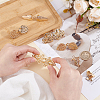 2 Sets 2 Styles Alloy Hook Button AJEW-ME0003-18-3
