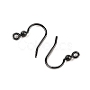 Hypoallergenic Bioceramics Zirconia Ceramic Earring Hooks EJEW-C111-09F-2