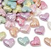 UV Plating Opaque Acrylic Beads MACR-L007-03C-1