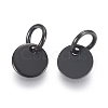 304 Stainless Steel Charms EJEW-L238-03A-B-2