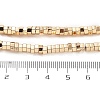 Electroplated Synthetic Non-magnetic Hematite Beads Strands G-M095-G01-02KCG-3