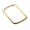 Rectangle Zinc Alloy Tote Bag Handle FIND-WH0072-76-2