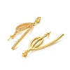 SHEGRACE Brass Micro Pave Cubic Zirconia Peg Bails Pin Pendants XGRQ5F599-815G-2
