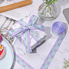 10 Yards Polyester Printed Grosgrain Ribbon OCOR-GF0002-36B-4