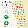 Transparent & Opaque Acrylic Beads KY-FS0001-26B-5