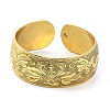 Alloy Wide Open Cuff Bangle for Women BJEW-G662-01C-AG-2