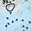 60Pcs 2 Colors Dyed Synthetic Turquoise Pendants FIND-BM0001-60C-4