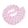 Electroplate Glass Beads Strands EGLA-N012-08I-2