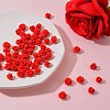 80Pcs 2 Style Cinnabar Beads CARL-SZ0001-01-4