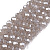 Electroplate Glass Beads Strands EGLA-A044-J4mm-A10-1