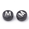 Opaque Acrylic Beads X-SACR-N002-02M-1