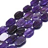 Natural Amethyst Beads Strands G-K245-J12-01-1