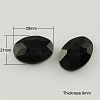 Glass Pointed Back Rhinestone RGLA-Q011-29x21mm-25-1