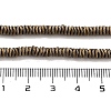 Electroplated Synthetic Non-magnetic Hematite Beads Strands G-H020-M01-17-4