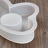 DIY Heart Candlesticks Silicone Molds DIY-G113-10B-5