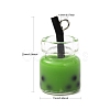 Glass Bottle Pendants X-CRES-S359-01H-2
