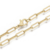 Brass Paperclip Chains MAK-S072-14A-MG-1