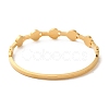Heart Enamel Vacuum Plating PVD Vacuum Plating 304 Stainless Steel Bangles for Women BJEW-F474-26G-3