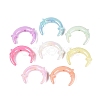 Luminous UV Plating Opaque Acrylic Beads OACR-Q204-32-2