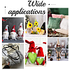 Faux Fur Squares Fabric BJEW-WH0515-11E-5