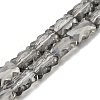 Electroplate Glass Beads Strands EGLA-L045-F-PL03-1