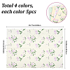 20Pcs 4 Colors Wrapping Paper DIY-SP0005-24-2