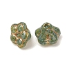 Handmade Lampwork Bead Caps LA-CBAA1BE-02N-2