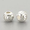 925 Sterling Silver Beads X-STER-S002-16-6mm-2