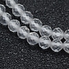 Natural Quartz Crystal Beads Strands G-E411-28-2mm-3