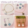 48Pcs 12 Style Alloy Pendants ENAM-SZ0002-30-5
