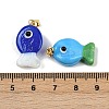 Handmade Lampwork Pendants LAMP-A007-01G-01-3