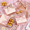 12 Sets 2 Styles Rectangle with Marble Pattern Folding Paper Candy Bags ABAG-PH0001-07B-2