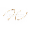 PVD Vacuum Plating 304 Stainless Steel Earring Hooks STAS-I120-23B-G-2