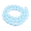 Imitation Jade Glass Beads Strands GLAA-R217-08A-B01-2