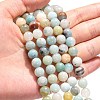 Natural Flower Amazonite Beads X-Z26N5017-5
