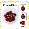 20Pcs Handmade Lampwork Beads LAMP-PA0001-66-2