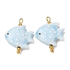 Handmade Porcelain Pendants PR-CBA8966-03G-1