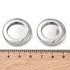 304 Stainless Steel Cabochon Settings SA-CBAE5AC-07P-3