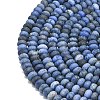 Natural Dumortierite Beads Strands G-P575-A03-6x4mm-3