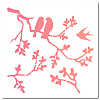 PET Plastic Drawing Painting Stencils Templates DIY-WH0244-108-1