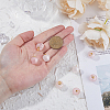 8Pcs Natural Rose Quartz Teacher Apple Charms G-FI0001-26-3